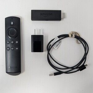 Amazon Fire Stick TV Media Streamer Gen 1 w/ Built-in Alexa Voice Remote W87CUN